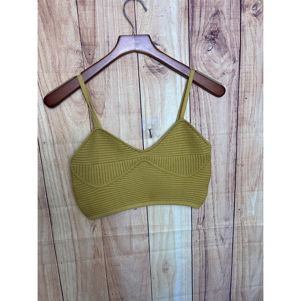 Aerie Ribbed Cropped Tank Top